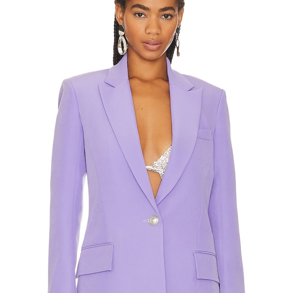Retrofete Kristen purple Lilac blazer - Picture 7 of 14
